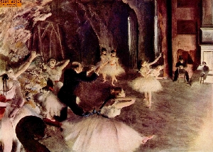 B�hnenprobe nach Degas